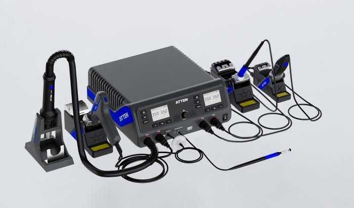 Overview of the MS-1600 Soldering Station Kit Components for Professional Use